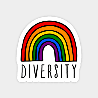 diversity rainbow Sticker